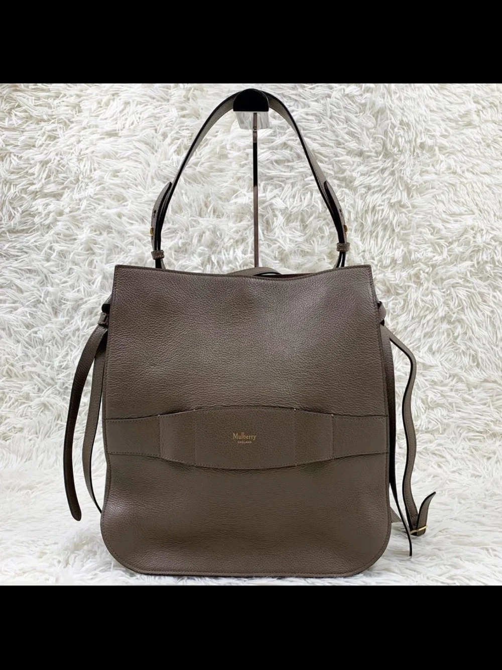 Mulberry Brown Leather Shoulder Bag